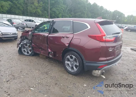 2017 Honda Cr-V Ex-L/Ex-L Navi from USA, damaged, VIN 5J6RW1H87HL006159
